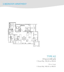 the-residences-at-w-singapore-sentosa-cove-floor-plans-2-bedroom-type-A2