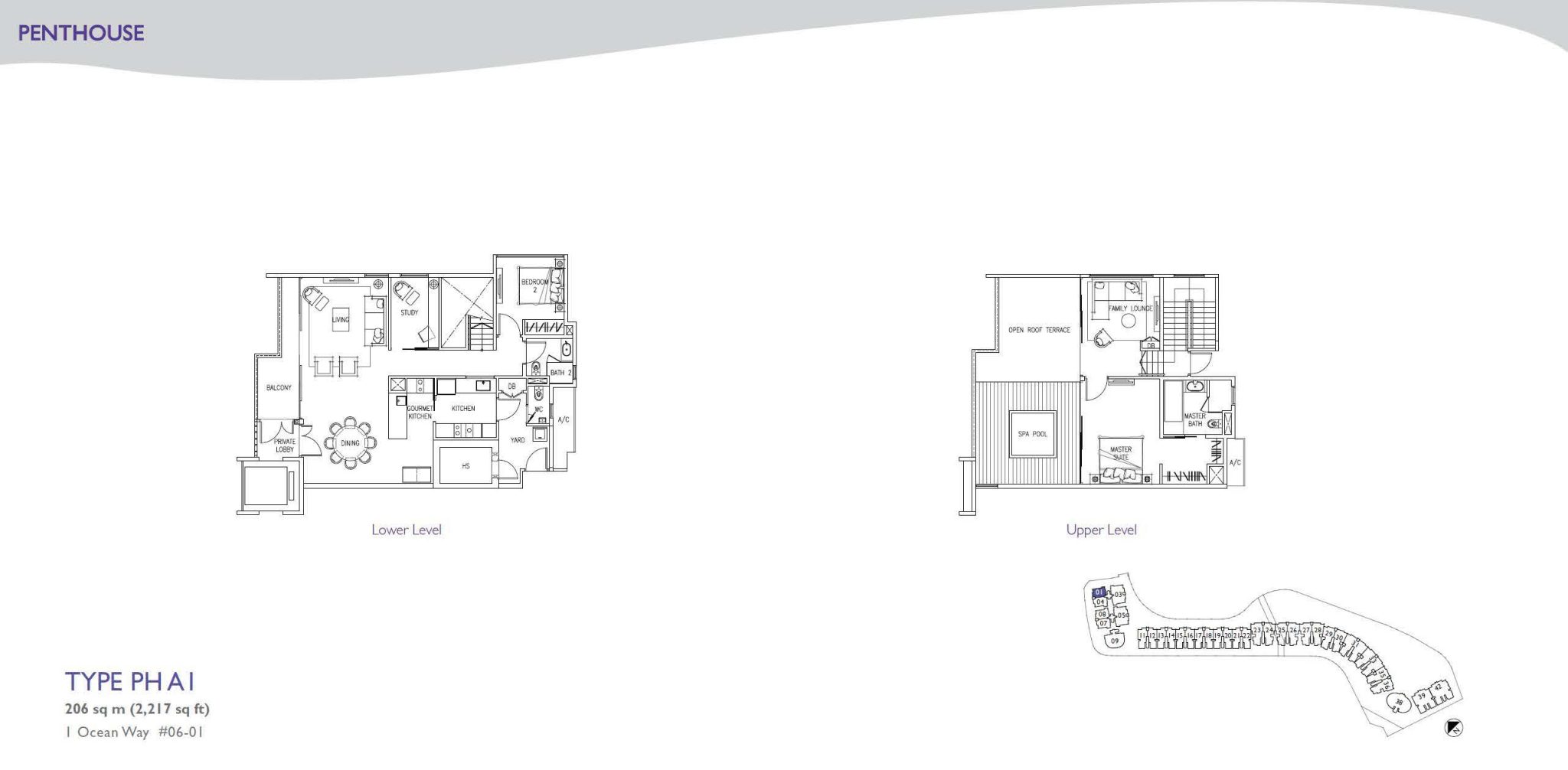The Residences At W Singapore Floor Plan - 68643385